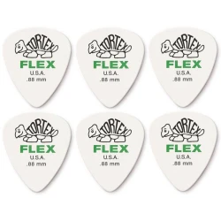 Dunlop 428R 0.88 Tortex Flex Standard 6 Pack