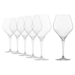 6-pcs Burgundy wine glass set, 660 ml, Finesse - Schott Zwiesel