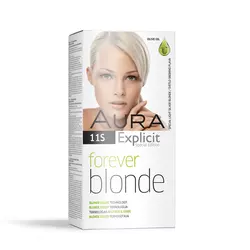 Set za trajno bojenje kose FOREVER BLONDE 11S Special light silver blonde