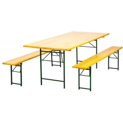 Green bay Baštenski set Sto + dve klupe Stoun 056508
