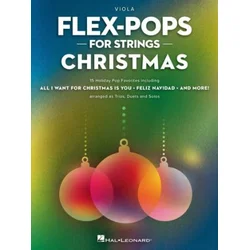 FLEX-POPS FOR STRINGS CHRISTMAS VIOLA FOR TRIOS,DUETS AND SOLOS