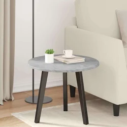 Gornji dio stola Beton siva O 50 x 1,5 cm Konstruirano drvo