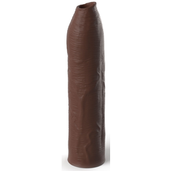 Pipedream Fantasy X-tensions Elite Uncut Silicone Penis Enhancer Brown