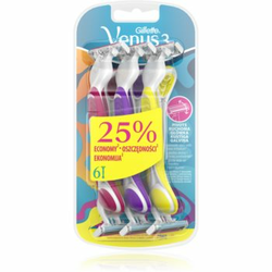 Gillette Venus 3 Multicolor jednokratni brijači, 6 komada