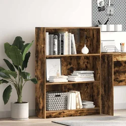 Regal za knjige boja hrasta 80x24x109 cm konstruirano drvo