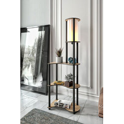 Opviq Podna lampa KS-11119, 17x140 cm, IP20, Bež-crna
