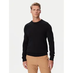 BOSS Pulover 50578034 Črna Regular Fit