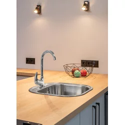Baterija za sudoperu MINOTTI STANDARD sa 2 cevi labud