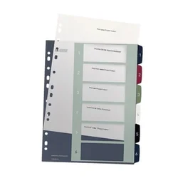 Leitz Indexes Style, A4+ MAXI 1-6