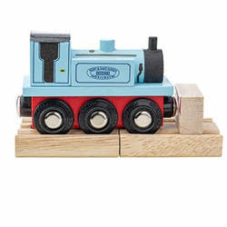 Bigjigs Rail Leseni vlakec Terier Modra
