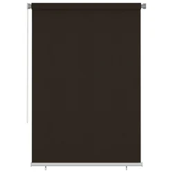 Vanjska roleta za zamračivanje 160 x 230 cm smeđa HDPE