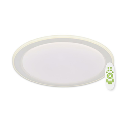 Top Light - LED prigušiva plafonska svetiljka NORMAN LED/60W/230V bela + daljinski upravljač
