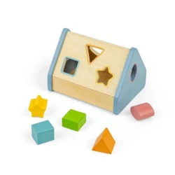 Bigjigs Toys Hišica za vstavljanje oblik