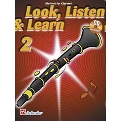 LOOK, LISTEN & LEARN 2 CLARINET+CD