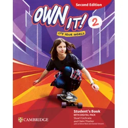 Own it! Level 2 Students Book with Digital Pack Second Edition