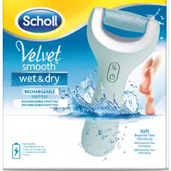 SCHOLL brusilnik za pete Velvet Smooth Wet&Dry