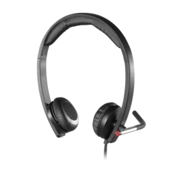 Logitech slušalke USB H650e Stereo - črne