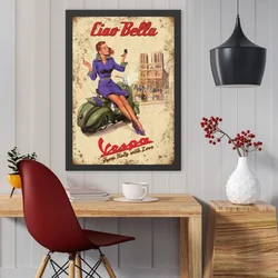 Uramljena slika Wallity Ciao Bello, 35x45 cm
