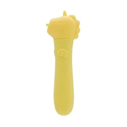 Unihorn USB Bullet vibrator s stimulatorjem klitorisa Bean Blossom 11.5 cm