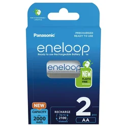 Panasonic - 2 kom punjivih AA baterija Eneloop 2000 mAh