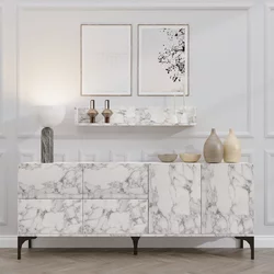 HANAH HOME Komoda Stella Carrara Marble