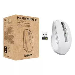 LOGITECH miš MX Anywhere 3S 2.4GHz/BT svetlo sivi