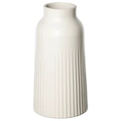 KAPKASTANJ Vaza, krem bela, 23 cm