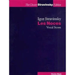 STRAVINSKY:LES NOCES VOCAL SCORE