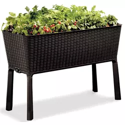 Keter Saksija za mini baštu Easy grow, 120l, Braon