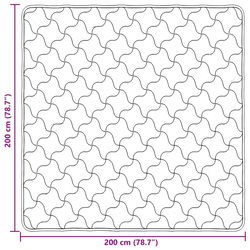 Puni pokrivač za cijelu godinu Šonerisan Krema 200 x 200 cm