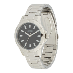 GUESS Analogna ura Mist srebrna