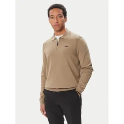 BOSS Pulover Ever 50551688 Bež Regular Fit