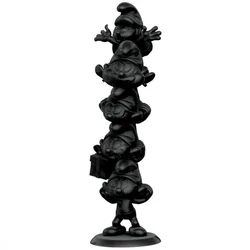Smrkci – smolni kip Column Black Edition, 50 cm