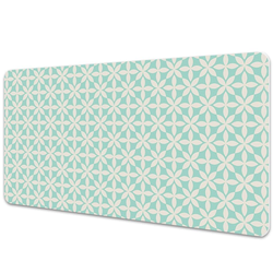 Decormat Namizna podloga White and blue pattern 100x50 cm