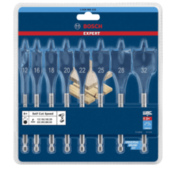 Bosch Komplet EXPERT Self Cut Speed pljosnatih burgija od 14/16/18/20/22/24 mm x 152mm, 6 delova 2608900332