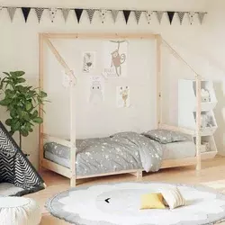 Okvir za dječji krevet 80 x 160 cm od masivne borovine