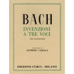 BACH J.S.:INVENZIONI A 3 VOCI (CASELLA)