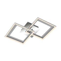 Brilo - LED prigušiva plafonska svetiljka FRAME 2xLED/11W/230V
