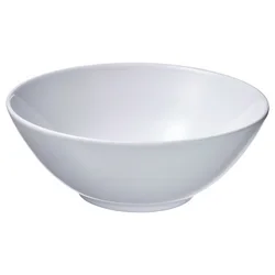 GODMIDDAG Skleda, bela, 19 cm