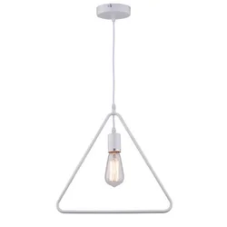 Visilica beli trougao 1xE27 Max.60W/220V M161712