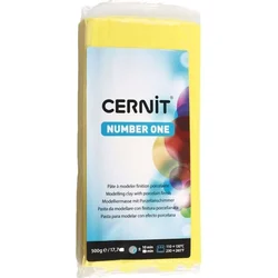Cernit Number One Polimerna masa Yellow 500 g