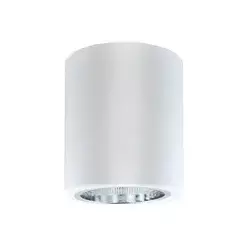 LED RGBW prigušiva spot lampa JUPITER 1xE27/6,5W/230V, pr. 9,8 cm, bela