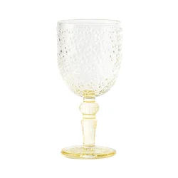 Homestar Vinska čaša GIO ADORE H17,6 cm, rumena