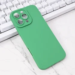 Torbica Silikon Pro Camera za iPhone 16 Pro Max 6.9 tamno zelena