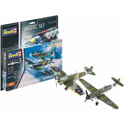 Revell Bf109G-10 in Spitfire Mk.V model aviona, set za sastavljanje