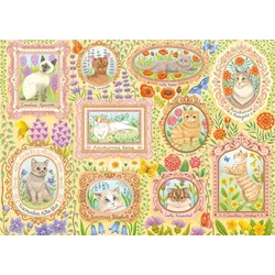 Schmidt - Puzzle Aristokratske mačke - 1 000 kosov