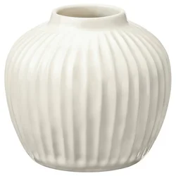PELARBJÖRK Vaza, bela, 14 cm