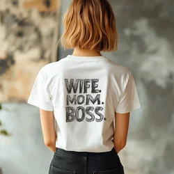Camiseta Majica sa štampanim printom Cam 886, Ženska, Bela