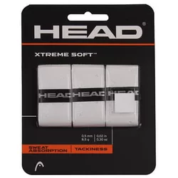XtremeSoft 3 overgrip wrap tl. 0,5 mm bela, pakiranje po 3