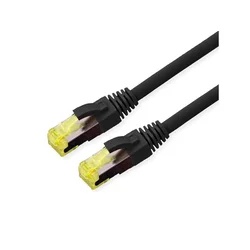 ROLINE Outdoor S/FTP Patch Cord Cat.6A/Class EA Stranded TPE LSOH crna 3.0 m